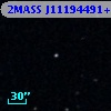 2MASS J11194491+0015475