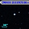 2MASS J11192516+0016095