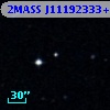 2MASS J11192333+0016217