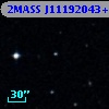 2MASS J11192043+0007342