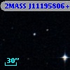 2MASS J11195806+0007287