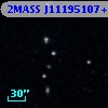 2MASS J11195107+0003556
