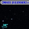 2MASS J11191692+0003424