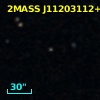 2MASS J11203112+0002165
