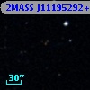 2MASS J11195292+0001223