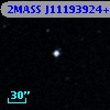 2MASS J11193924+0000213