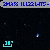 2MASS J11221475+0012053