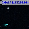 2MASS J11220894+0013224