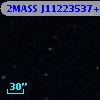 2MASS J11223537+0013201