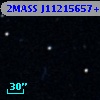2MASS J11215657+0013533