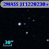 2MASS J11220230+0014531
