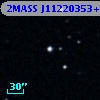 2MASS J11220353+0014532