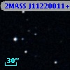 2MASS J11220011+0015060