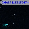 2MASS J11215247+0007027