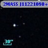 2MASS J11221080+0015462