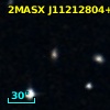 2MASX J11212804+0015582