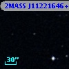 2MASS J11221646+0016442