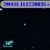 2MASS J11220035+0009073