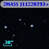 2MASS J11220793+0010085