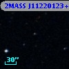 2MASS J11220123+0010456