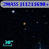 2MASS J11211690+0011274