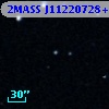 2MASS J11220728+0005031