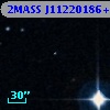 2MASS J11220186+0004234