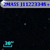 2MASS J11223348+0004057