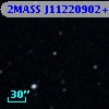 2MASS J11220902+0001330