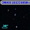 2MASS J11221850+0001175