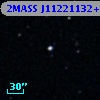 2MASS J11221132+0000375