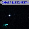 2MASS J11224737+0000373