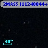 2MASS J11240044+0015000