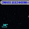 2MASS J11244390+0010186