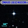 2MASS J11241320+0002035