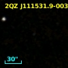 2QZ J111531.9-003636