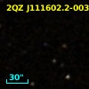 2QZ J111602.2-003002
