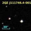 2QZ J111746.4-001946