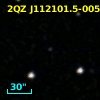 2QZ J112101.5-005107
