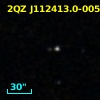 2QZ J112413.0-005617