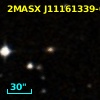 2MASX J11161339-0030599