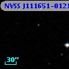 NVSS J111651-012146