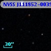 NVSS J111852-003935