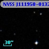 NVSS J111950-013258