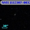 NVSS J112307-003234