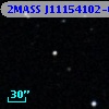 2MASS J11154102-0006536
