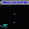 2MASS J11154740-0006599
