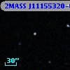 2MASS J11155320-0008138