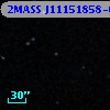 2MASS J11151858-0008147