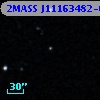 2MASS J11163482-0009146